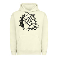 Pigment Pistachio english bulldog Urban Hoodie - ArtChic