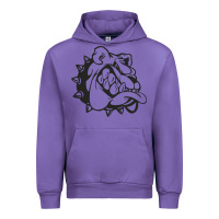 Tulip english bulldog Urban Hoodie - ArtChic