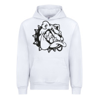 White english bulldog Urban Hoodie - ArtChic