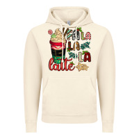 Vintage Artic Fa la la la latte Vintage Hoodie - CowGirlArtShop