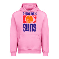 Fuchsia Pink vintage suns 1968 Urban Hoodie - ArtChic