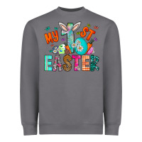 Storm My 1st Easter Heavyweight Sweatshirt - CowhideDigitalArt