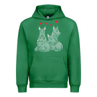 Emerald Scottish Terrier Lover Scottish Terrier Dog Aberdeen Terrier Urban Hoodie - trangStudio