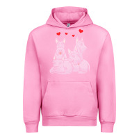 Fuchsia Pink Scottish Terrier Lover Scottish Terrier Dog Aberdeen Terrier Urban Hoodie - trangStudio