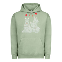 Pigment Oil Green Scottish Terrier Lover Scottish Terrier Dog Aberdeen Terrier Urban Hoodie - trangStudio