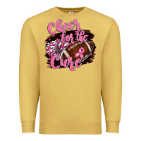 Antique Gold cheer for the cure Premium Sweatshirt - BarkalooDesign