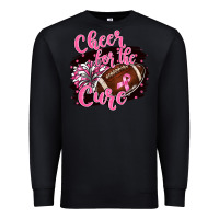 Black cheer for the cure Premium Sweatshirt - BarkalooDesign