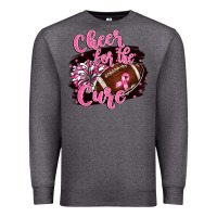 Charcoal Heather cheer for the cure Premium Sweatshirt - BarkalooDesign