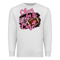 Oatmeal Heather cheer for the cure Premium Sweatshirt - BarkalooDesign