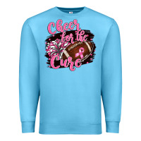 Ocean Blue cheer for the cure Premium Sweatshirt - BarkalooDesign