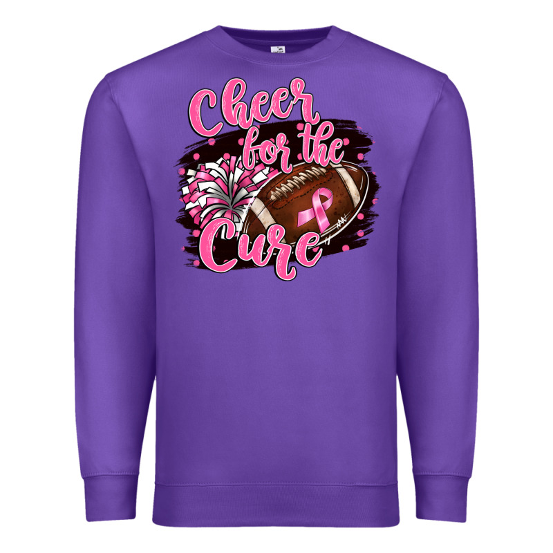 Cheer For The Cure Premium Sweatshirt by BarkalooDesign | Teevron