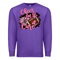 Purple cheer for the cure Premium Sweatshirt - BarkalooDesign