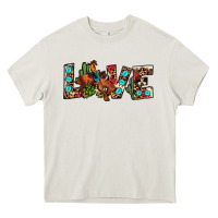 Cream love rodeo Heavy Core Tee - JahusDesignShop