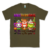 Army Green hallothanksmas its the most wonderful time of the Classic Tee - texasbilliewilder
