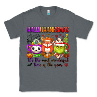 Charcoal Heather hallothanksmas its the most wonderful time of the Classic Tee - texasbilliewilder