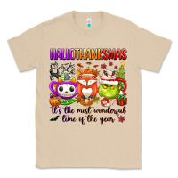 Mushroom hallothanksmas its the most wonderful time of the Classic Tee - texasbilliewilder