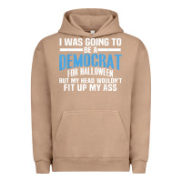 Pigment Burro i was going to be a democrat for halloween political t shirt t shirt Urban Hoodie - StudioElite
