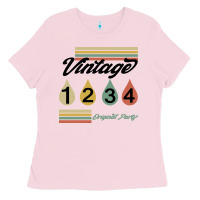 Bubblegum Pink Born In 1976 Ladies Tee - Bettercallsaul