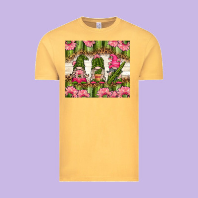 Cactus Gnomies Vintage Tee Designed By Tumblerdesignbyshophia
