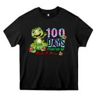 Black 100 days chancing my students crow Heavy Core Tee - SublimationCraftShop