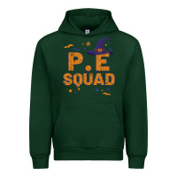 Forest Green pe squad witch halloween pe teacher matching Urban Hoodie - trangStudio