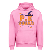 Fuchsia Pink pe squad witch halloween pe teacher matching Urban Hoodie - trangStudio
