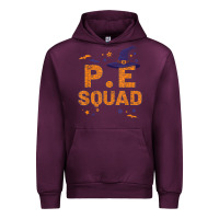 Mauve Wine pe squad witch halloween pe teacher matching Urban Hoodie - trangStudio