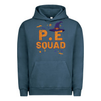 Pigment Midnight Navy pe squad witch halloween pe teacher matching Urban Hoodie - trangStudio