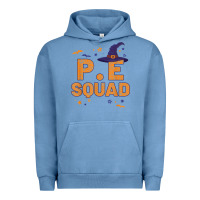 Pigment Pebble Blue pe squad witch halloween pe teacher matching Urban Hoodie - trangStudio