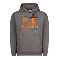 Pigment Tornado pe squad witch halloween pe teacher matching Urban Hoodie - trangStudio
