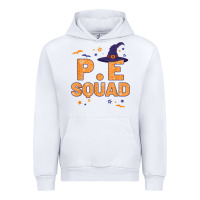 White pe squad witch halloween pe teacher matching Urban Hoodie - trangStudio