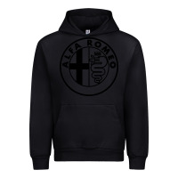 Black alfa racing big Urban Hoodie - PixelFlow