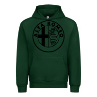 Forest Green alfa racing big Urban Hoodie - PixelFlow