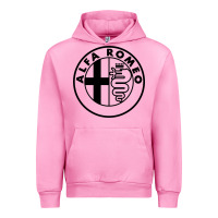 Fuchsia Pink alfa racing big Urban Hoodie - PixelFlow