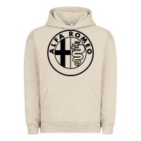 Pigment French Oak alfa racing big Urban Hoodie - PixelFlow