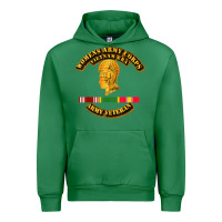 Emerald Womens Army Corps Vietnam Era Veteran Mother Day Gift Urban Hoodie - trangStudio