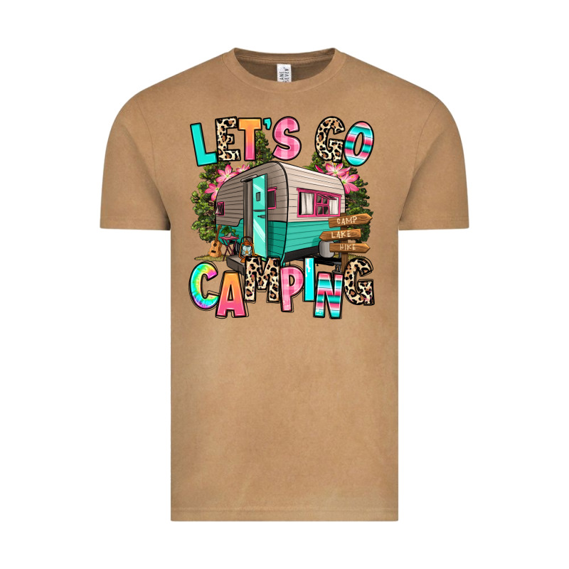Let's Go Camping Vintage Tee by RanaPortraitStore | Teevron