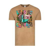 Vintage Camel let's go camping Vintage Tee - RanaPortraitStore