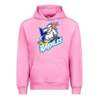 Fuchsia Pink Quebec Rafales Urban Hoodie - PixelFlow