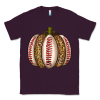 Plum Baseball Pumpkin Classic Tee - texasbilliewilder