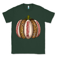 Sports Green Baseball Pumpkin Classic Tee - texasbilliewilder