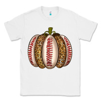 White Baseball Pumpkin Classic Tee - texasbilliewilder