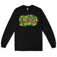Black Western lucky St. Patrick's Day Long Sleeve Tee - CowGirlArtShop