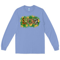 Colony Blue Western lucky St. Patrick's Day Long Sleeve Tee - CowGirlArtShop