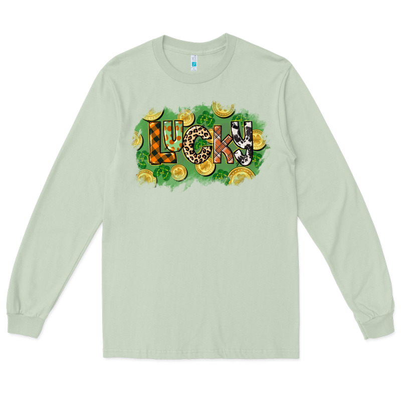 Western Lucky St. Patrick's Day Long Sleeve Tee by CowGirlArtShop | Teevron