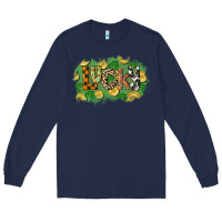 Navy Western lucky St. Patrick's Day Long Sleeve Tee - CowGirlArtShop