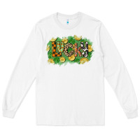 White Western lucky St. Patrick's Day Long Sleeve Tee - CowGirlArtShop