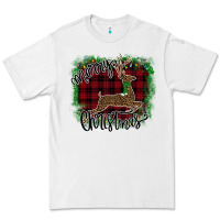 White Merry Christmas Deer Premium Tee - Bettercallsaul