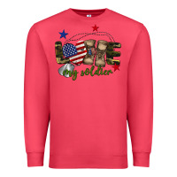 Cardinal Love My Soldier Premium Sweatshirt - BarkalooDesign