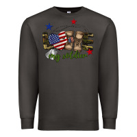 Smoke Love My Soldier Premium Sweatshirt - BarkalooDesign